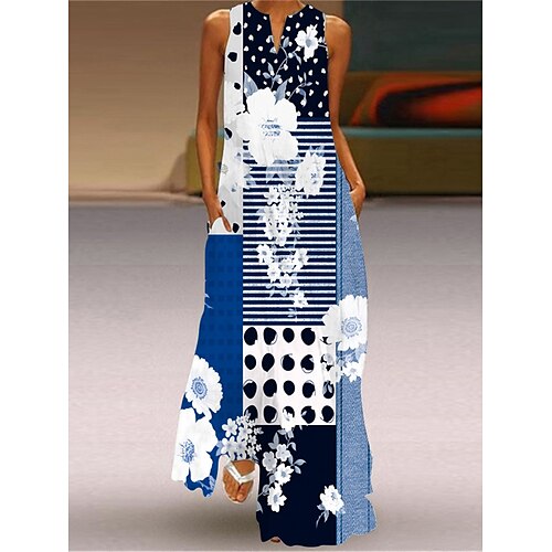 Dame Lang kjole Maxikjole Uformell kjole Print kjole Blomstret Sommerfugl Gatemote Fritid Daglig Ferie Feriereise Lomme Trykt mønster Ermeløs V-hals Kjole Normal Hvit Gul Blå Vår Sommer S M L XL XXL
Dame Lang kjole Maxikjole Uformell kjole Print kjole Blomstret Sommerfugl Gatemote Fritid Daglig Ferie Feriereise Lomme Trykt mønster Ermeløs V-hals Kjole Normal Hvit Gul Blå Vår Sommer S M L XL XXL