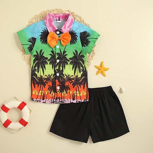 2 Dele Baby Drenge T-shirt & Shorts Outfit Blad Kortærmet Sæt udendørs Mode Daglig Forår Sommer 3-7 år Blå Grøn Beige
2 Dele Baby Drenge T-shirt & Shorts Outfit Blad Kortærmet Sæt udendørs Mode Daglig Forår Sommer 3-7 år Blå Grøn Beige
