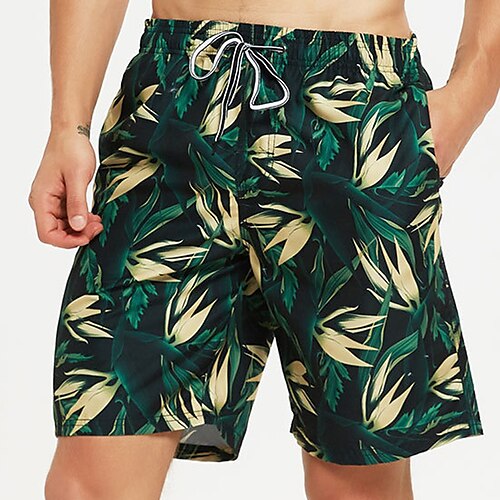 Herre Surf shorts Badeshorts Sommer shorts Strandshorts Lomme Snørelukning Elastisk Talje Planter Hurtigtørrende udendørs Ferie I-byen-tøj Boheme Hawaiiansk Grøn
Herre Surf shorts Badeshorts Sommer shorts Strandshorts Lomme Snørelukning Elastisk Talje Planter Hurtigtørrende udendørs Ferie I-byen-tøj Boheme Hawaiiansk Grøn