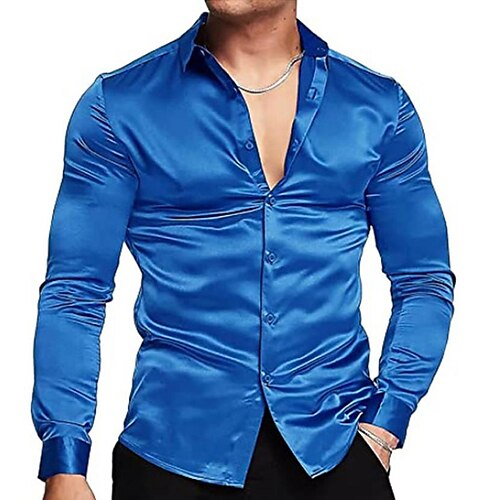 Per uomo Camicia Camicia da discoteca Nero Bianco Vino Blu Verde Manica lunga Liscio Collo ripiegabile Strada Da mare Abbigliamento Di tendenza Classico Comodo
Per uomo Camicia Camicia da discoteca Nero Bianco Vino Blu Verde Manica lunga Liscio Collo ripiegabile Strada Da mare Abbigliamento Di tendenza Classico Comodo