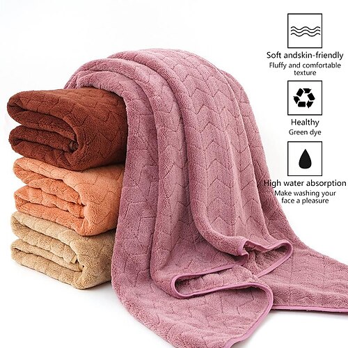 Coral Fleece Großes Badetuch Home Hotel Geschenk Schweißabsorbierende Baumwolle Wasserabsorbierendes heißes Kompressen-Gesichtstuch
Coral Fleece Großes Badetuch Home Hotel Geschenk Schweißabsorbierende Baumwolle Wasserabsorbierendes heißes Kompressen-Gesichtstuch