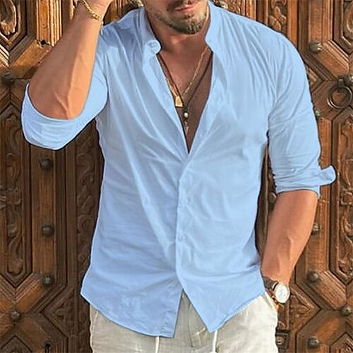 Per uomo Camicia Camicia con bottoni Maglietta informale Bianco Rosa Blu marino Blu Kaki Manica lunga Liscio Collo ripiegabile Strada Da mare Bottone giù Abbigliamento Moda Informale Contemporaneo
Per uomo Camicia Camicia con bottoni Maglietta informale Bianco Rosa Blu marino Blu Kaki Manica lunga Liscio Collo ripiegabile Strada Da mare Bottone giù Abbigliamento Moda Informale Contemporaneo