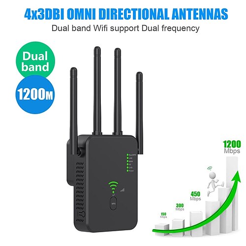 ripetitore wifi lan ting bride 1200mbps, estensore wifi 2.4g/5ghz, amplificatore wifi
ripetitore wifi lan ting bride 1200mbps, estensore wifi 2.4g/5ghz, amplificatore wifi