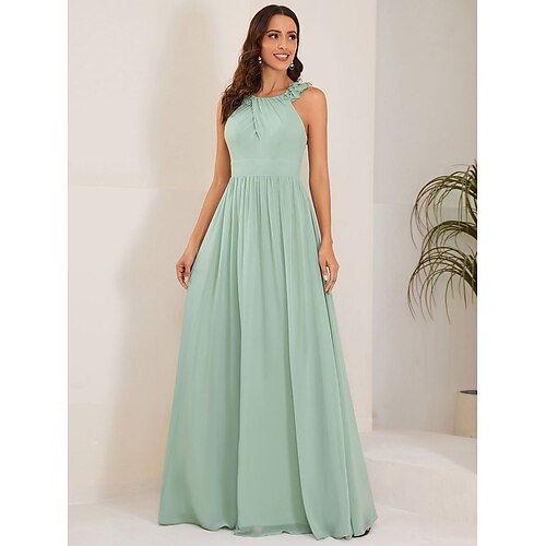 Linea-A Abiti per gli invitati al matrimonio Elegante Vestito Formale Lungo Senza maniche Con decorazione gioiello Chiffon con A pieghe Fiore dell'ombra 2023
Linea-A Abiti per gli invitati al matrimonio Elegante Vestito Formale Lungo Senza maniche Con decorazione gioiello Chiffon con A pieghe Fiore dell'ombra 2023