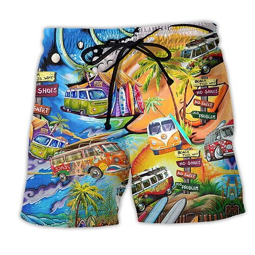 Herre Surf shorts Badeshorts Snørelukning med mesh-for Elastisk Talje Hippie bus Grafiske tryk Hurtigtørrende Korte Afslappet Daglig Ferie Hawaiiansk Boheme Orange Mikroelastisk
Herre Surf shorts Badeshorts Snørelukning med mesh-for Elastisk Talje Hippie bus Grafiske tryk Hurtigtørrende Korte Afslappet Daglig Ferie Hawaiiansk Boheme Orange Mikroelastisk