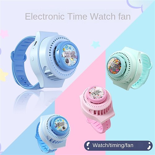 Ventilatore per orologio per bambini, ventilatore senza foglie estive, mini ventole di raffreddamento da 5 V, ventole portatili silenziose da polso USB, ventole portatili per studenti
Ventilatore per orologio per bambini, ventilatore senza foglie estive, mini ventole di raffreddamento da 5 V, ventole portatili silenziose da polso USB, ventole portatili per studenti