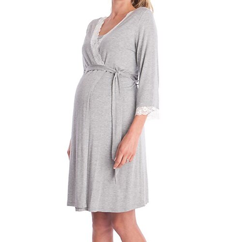 kvinders barselstrøjekjole afslappet sweaterkjole slå-sweaterkjole farveblok midi-sweaterkjole 3/4-længde ærmer snøre blonder v-hals mode dagligt sort vin marineblå sommer forår s m l xl
kvinders barselstrøjekjole afslappet sweaterkjole slå-sweaterkjole farveblok midi-sweaterkjole 3/4-længde ærmer snøre blonder v-hals mode dagligt sort vin marineblå sommer forår s m l xl