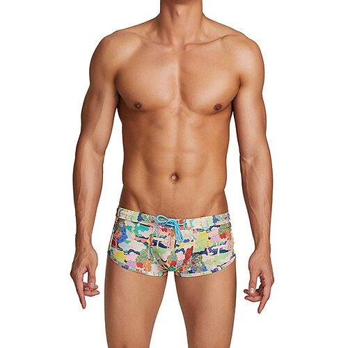 Herre Badetøj Badeshorts svømmekort Snørelukning Elastisk Talje Farveblok Åndbart Blød udendørs Afslappet Daglig Hawaiiansk Stilfuld Hvid Mikroelastisk
Herre Badetøj Badeshorts svømmekort Snørelukning Elastisk Talje Farveblok Åndbart Blød udendørs Afslappet Daglig Hawaiiansk Stilfuld Hvid Mikroelastisk