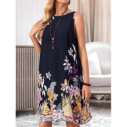 Dame Plusstørrelser Loungewear Natkjole Nattrøje Kjoler Blomst Blade Afslappet Komfort Blødt Hjem Daglig Ferierejse Polyester Åndbart Rund hals Uden ærmer Sommer Forår Mørkeblå
Dame Plusstørrelser Loungewear Natkjole Nattrøje Kjoler Blomst Blade Afslappet Komfort Blødt Hjem Daglig Ferierejse Polyester Åndbart Rund hals Uden ærmer Sommer Forår Mørkeblå