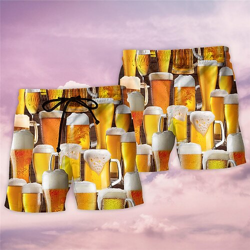 Herre Surf shorts Badeshorts Sommer shorts Strandshorts Snørelukning med mesh-for Elastisk Talje Grafiske tryk Øl Hurtigtørrende Korte Afslappet Daglig Ferie Boheme Hawaiiansk Gul Mikroelastisk
Herre Surf shorts Badeshorts Sommer shorts Strandshorts Snørelukning med mesh-for Elastisk Talje Grafiske tryk Øl Hurtigtørrende Korte Afslappet Daglig Ferie Boheme Hawaiiansk Gul Mikroelastisk