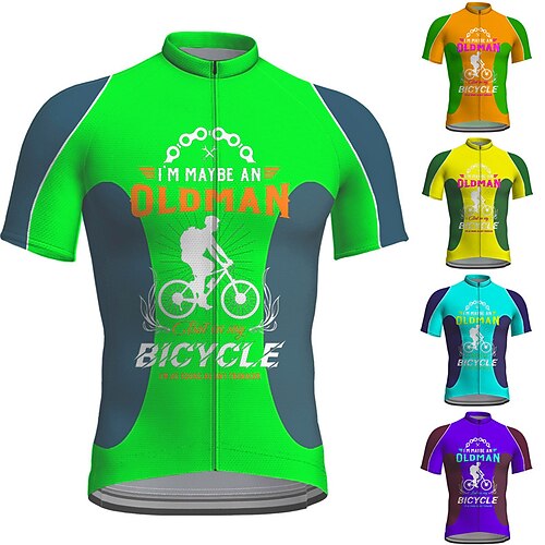 21Grams Per uomo Maglia da ciclismo Manica corta Bicicletta Superiore con 3 tasche posteriori Ciclismo da montagna Cicismo su strada Traspirante Traspirazione umidità Asciugatura rapida Strisce
21Grams Per uomo Maglia da ciclismo Manica corta Bicicletta Superiore con 3 tasche posteriori Ciclismo da montagna Cicismo su strada Traspirante Traspirazione umidità Asciugatura rapida Strisce