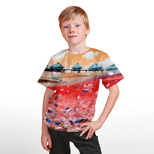Bambino Da ragazzo maglietta Tee Pop art Manica corta Girocollo Top bambini Informale Stampa 3D Giornaliero Estate Rosso 4 anni
Bambino Da ragazzo maglietta Tee Pop art Manica corta Girocollo Top bambini Informale Stampa 3D Giornaliero Estate Rosso 4 anni