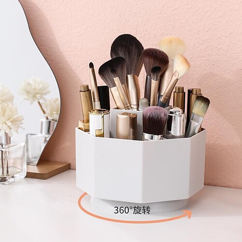 Porte-stylo rotatif grande capacité bureau étudiant dortoir bureau cosmétiques boîte de rangement porte-brosse étui à crayons
Porte-stylo rotatif grande capacité bureau étudiant dortoir bureau cosmétiques boîte de rangement porte-brosse étui à crayons