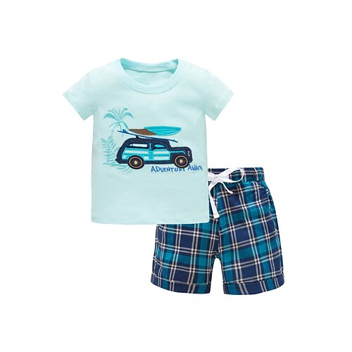 2 pezzi Bambino Da ragazzo T-shirt e pantaloncini Vestito Cartoni animati Numero Manica corta Impostare Informale Adorabile Giornaliero Estate Primavera 7-13 anni Blu
2 pezzi Bambino Da ragazzo T-shirt e pantaloncini Vestito Cartoni animati Numero Manica corta Impostare Informale Adorabile Giornaliero Estate Primavera 7-13 anni Blu