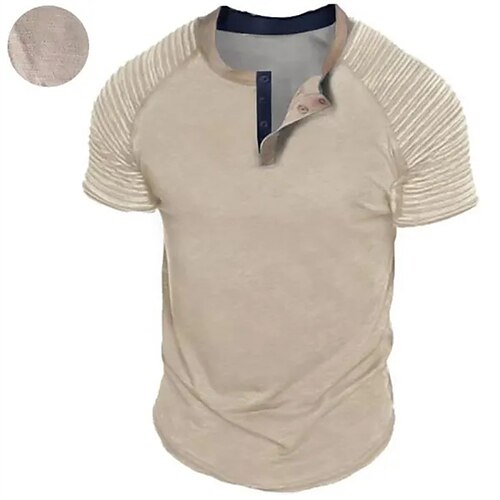 Herre T skjorte Raglan T-skjorte عادي Slank plissert Crew-hals 3D-utskrift utendørs Gate Kortermet Plissert erme Plisseringer Klær Designer Fritid Bekvem
Herre T skjorte Raglan T-skjorte عادي Slank plissert Crew-hals 3D-utskrift utendørs Gate Kortermet Plissert erme Plisseringer Klær Designer Fritid Bekvem