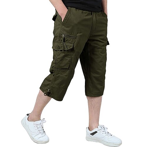 Herre kinesisk Arbeidsbukser Sommershorts Fallskjermbukser Capri-bukser Lomme Multi lomme Høydestigning Ensfarget Anvendelig Utendørs Kalv lengde utendørs Avslappet Klassisk Chino Svart Militærgrønn
Herre kinesisk Arbeidsbukser Sommershorts Fallskjermbukser Capri-bukser Lomme Multi lomme Høydestigning Ensfarget Anvendelig Utendørs Kalv lengde utendørs Avslappet Klassisk Chino Svart Militærgrønn