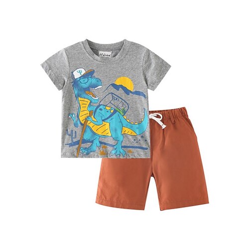 2 pezzi Bambino Da ragazzo T-shirt e pantaloncini Completo Vestito Animali Cartoni animati Manica corta Impostare Informale Adorabile Giornaliero Estate Primavera 7-13 anni Grigio chiaro
2 pezzi Bambino Da ragazzo T-shirt e pantaloncini Completo Vestito Animali Cartoni animati Manica corta Impostare Informale Adorabile Giornaliero Estate Primavera 7-13 anni Grigio chiaro