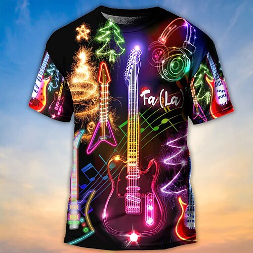 Per uomo maglietta Magliette Pop art Strumento musicale Girocollo Abbigliamento Stampa 3D Esterno Informale Manica corta Stampa Vintage Di tendenza Originale
Per uomo maglietta Magliette Pop art Strumento musicale Girocollo Abbigliamento Stampa 3D Esterno Informale Manica corta Stampa Vintage Di tendenza Originale