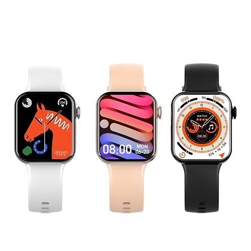 E700 Montre intelligente 1.86 pouce Smartwatch Montre Connectée Bluetooth Podomètre Rappel d'Appel Moniteur d'Activité Compatible avec Android iOS Femme Hommes Imperméable Longue Veille Mode
E700 Montre intelligente 1.86 pouce Smartwatch Montre Connectée Bluetooth Podomètre Rappel d'Appel Moniteur d'Activité Compatible avec Android iOS Femme Hommes Imperméable Longue Veille Mode