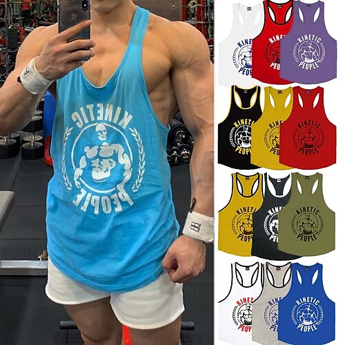 Per uomo Canotta da corsa Canotta da palestra Senza maniche Gilet / Gilet Sportivo Athleisure Traspirante Traspirazione umidità Morbido Fitness Allenamento in palestra Corsa abbigliamento sportivo
Per uomo Canotta da corsa Canotta da palestra Senza maniche Gilet / Gilet Sportivo Athleisure Traspirante Traspirazione umidità Morbido Fitness Allenamento in palestra Corsa abbigliamento sportivo