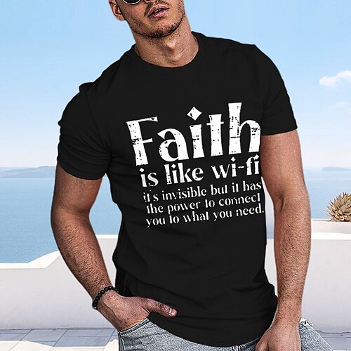 Per uomo maglietta Magliette grafiche Camicia fresca Alfabetico Stampe astratte Fede Girocollo Stampa a caldo Strada Da mare Maniche corte Stampa Abbigliamento Originale Essenziale Contemporaneo
Per uomo maglietta Magliette grafiche Camicia fresca Alfabetico Stampe astratte Fede Girocollo Stampa a caldo Strada Da mare Maniche corte Stampa Abbigliamento Originale Essenziale Contemporaneo