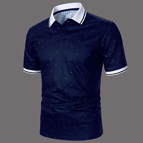 Per uomo POLO Camicia da golf Golf Informale Per eventi Collo a polo a costine Classico Manica corta Di tendenza Essenziale Liscio Pulsante Estate Standard Blu marino scuro POLO
Per uomo POLO Camicia da golf Golf Informale Per eventi Collo a polo a costine Classico Manica corta Di tendenza Essenziale Liscio Pulsante Estate Standard Blu marino scuro POLO