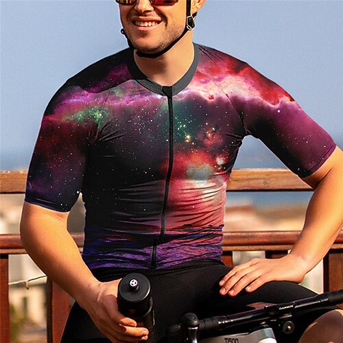 21Grams Per uomo Maglia da ciclismo Manica corta Bicicletta Superiore con 3 tasche posteriori Ciclismo da montagna Cicismo su strada Traspirante Traspirazione umidità Asciugatura rapida Strisce
21Grams Per uomo Maglia da ciclismo Manica corta Bicicletta Superiore con 3 tasche posteriori Ciclismo da montagna Cicismo su strada Traspirante Traspirazione umidità Asciugatura rapida Strisce