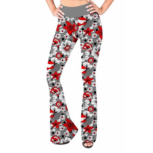 Dame Bootcut Blus Leggins flare leggings Sort Hvid Grå Mode Afslappet Weekend Bredt Bukseben Trykt mønster Elastisk Fuld længde Mavekontrol Blomstret S M L XL 2XL
Dame Bootcut Blus Leggins flare leggings Sort Hvid Grå Mode Afslappet Weekend Bredt Bukseben Trykt mønster Elastisk Fuld længde Mavekontrol Blomstret S M L XL 2XL