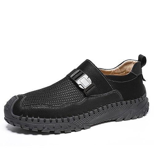 Herre Tøfler & Slip-ons Plus størrelse Håndsømning Afslappet Daglig Gang Net Mikrofiber Åndbart Sort Kakifarvet Grå Sommer Forår
Herre Tøfler & Slip-ons Plus størrelse Håndsømning Afslappet Daglig Gang Net Mikrofiber Åndbart Sort Kakifarvet Grå Sommer Forår