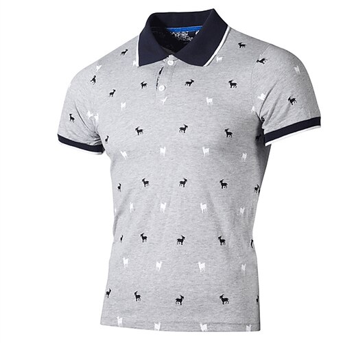Herre POLO T-skjorte Golf skjorte Avslappet Sport Ribbet polokrage Klassisk Kortermet Bekvem Dyremønstret Punkt Knapp Sommer Løstsittende Hvit Navyblå Grå POLO T-skjorte
Herre POLO T-skjorte Golf skjorte Avslappet Sport Ribbet polokrage Klassisk Kortermet Bekvem Dyremønstret Punkt Knapp Sommer Løstsittende Hvit Navyblå Grå POLO T-skjorte