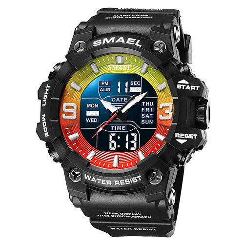 Samel sport style hommes montre numérique choc militaire montres double affichage étanche armée temps quartz montre-bracelet mâle sport horloge
Samel sport style hommes montre numérique choc militaire montres double affichage étanche armée temps quartz montre-bracelet mâle sport horloge