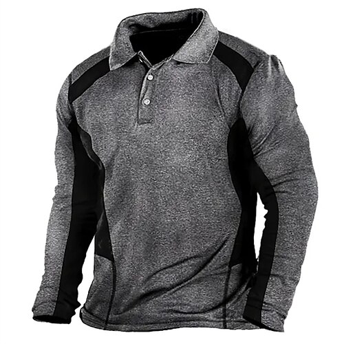 Herre POLO T-skjorte Golf skjorte Avslappet Ferie Klassisk Langermet Mote Grunnleggende عادي Knapp Sommer Vår Normal Mørkegrå POLO T-skjorte
Herre POLO T-skjorte Golf skjorte Avslappet Ferie Klassisk Langermet Mote Grunnleggende عادي Knapp Sommer Vår Normal Mørkegrå POLO T-skjorte