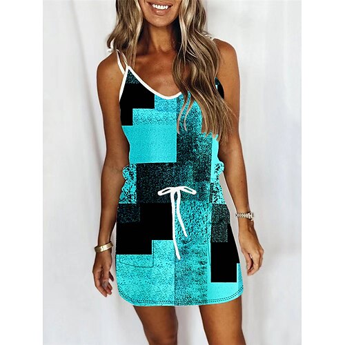 Dame Afslappet påklædning Sommerkjole Slip kjole Farveblok Lomme Snørelukning Med stropper Mini kjole Mode Ferie Ferierejse Uden ærmer Løstsiddende Gul Lyserød Navyblå Sommer Forår S M L XL XXL
Dame Afslappet påklædning Sommerkjole Slip kjole Farveblok Lomme Snørelukning Med stropper Mini kjole Mode Ferie Ferierejse Uden ærmer Løstsiddende Gul Lyserød Navyblå Sommer Forår S M L XL XXL