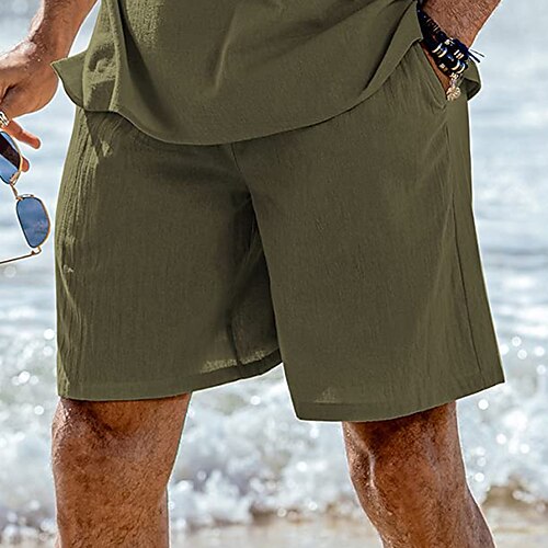 Herren Shorts Kurze Hosen Leinenshorts Kurze Hosen Sommer-Shorts Strandshorts Kurze Hosen Kordelzug Elastische Taille Glatt Komfort Atmungsaktiv Outdoor Täglich Ausgehen Leinen / Baumwoll Mischung
Herren Shorts Kurze Hosen Leinenshorts Kurze Hosen Sommer-Shorts Strandshorts Kurze Hosen Kordelzug Elastische Taille Glatt Komfort Atmungsaktiv Outdoor Täglich Ausgehen Leinen / Baumwoll Mischung