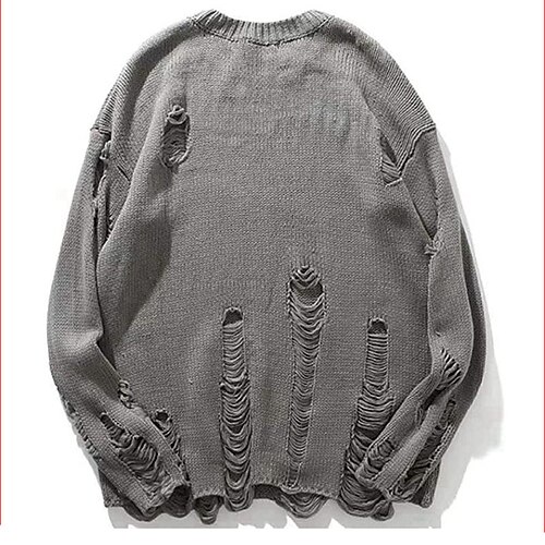 Herre Genser Pullover genser Riflet Strikke Normal Strikket Helfarge Crew-hals Hold Varm Moderne Moderne Arbeid Dagligdagstøy Klær Vinter Grå M L XL
Herre Genser Pullover genser Riflet Strikke Normal Strikket Helfarge Crew-hals Hold Varm Moderne Moderne Arbeid Dagligdagstøy Klær Vinter Grå M L XL