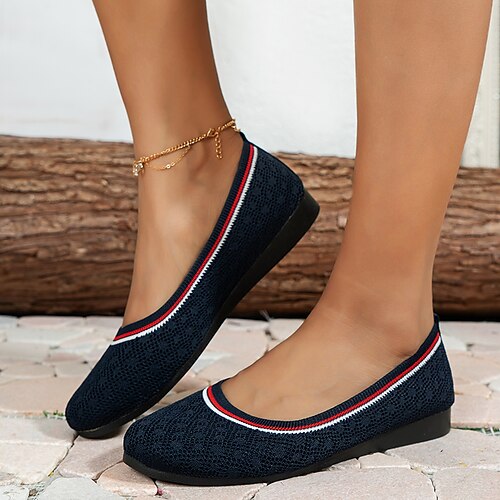 Per donna Ballerine Scarpe comfort Giornaliero Estate Piatto Punta tonda Informale Footing Tessitura volante Mocassino A strisce Nero Blu Beige
Per donna Ballerine Scarpe comfort Giornaliero Estate Piatto Punta tonda Informale Footing Tessitura volante Mocassino A strisce Nero Blu Beige