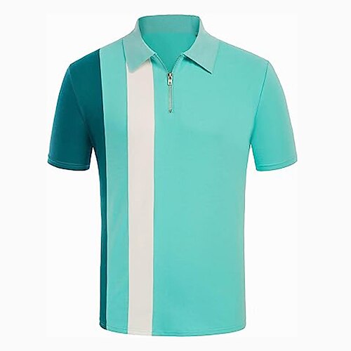 Per uomo POLO Polo con zip Informale Giornaliero Chiusura lampo quarto Manica corta Di tendenza Essenziale Color Block Cerniera Estate Standard Bianco Giallo Verde salvia Verde Grigio POLO
Per uomo POLO Polo con zip Informale Giornaliero Chiusura lampo quarto Manica corta Di tendenza Essenziale Color Block Cerniera Estate Standard Bianco Giallo Verde salvia Verde Grigio POLO
