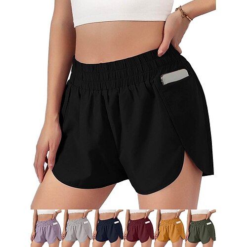 Dame Løpeshorts Gymshorts 2 i 1 Lomme med glidelås Bunner Atletisk treningsklær Spandex Pustende Svettereduserende Nettingtights Yoga & Danse Sko Trening Treningsøkt Sports Sportsklær Ensfarget Svart
Dame Løpeshorts Gymshorts 2 i 1 Lomme med glidelås Bunner Atletisk treningsklær Spandex Pustende Svettereduserende Nettingtights Yoga & Danse Sko Trening Treningsøkt Sports Sportsklær Ensfarget Svart