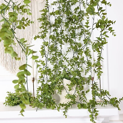 1pc Heimdekoration immergrüne Pflanze hängendes Rattan künstliches grünes Geldblatt hängendes Rattan geeignet für Indoor- und Outdoor-Festival-Party hängende Efeu-Dekoration
1pc Heimdekoration immergrüne Pflanze hängendes Rattan künstliches grünes Geldblatt hängendes Rattan geeignet für Indoor- und Outdoor-Festival-Party hängende Efeu-Dekoration