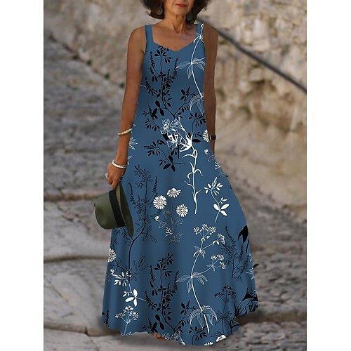 Per donna Abito lungo Abito lungo Abito casual Abito linea A Abito estivo Floreale Di tendenza Streetwear Giornaliero Appuntamento Per uscire Stampa Senza maniche Con bretelline Vestito Standard
Per donna Abito lungo Abito lungo Abito casual Abito linea A Abito estivo Floreale Di tendenza Streetwear Giornaliero Appuntamento Per uscire Stampa Senza maniche Con bretelline Vestito Standard