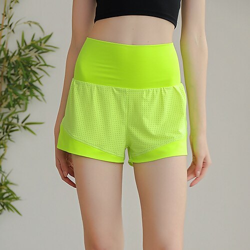Dame Løbeshorts Træningsshorts 2 i 1 Baglomme Underdele Atletisk atletiktøj Spandex Åndbart Svedtransporende Blød Fitness Gym Træning Marathon Sportstøj Sportstøj Fluorescens Grøn Sort Hvid
Dame Løbeshorts Træningsshorts 2 i 1 Baglomme Underdele Atletisk atletiktøj Spandex Åndbart Svedtransporende Blød Fitness Gym Træning Marathon Sportstøj Sportstøj Fluorescens Grøn Sort Hvid