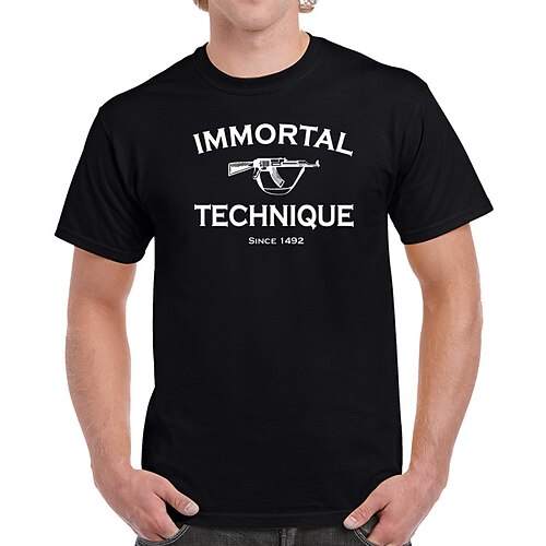 Herre Store størrelser Big Tall T skjorte T-skjorter Crewneck Svart Kort Erme utendørs Ut på byen Trykt mønster Bokstaver Klær Bomullsblanding Gatemote Stilfull Fritid
Herre Store størrelser Big Tall T skjorte T-skjorter Crewneck Svart Kort Erme utendørs Ut på byen Trykt mønster Bokstaver Klær Bomullsblanding Gatemote Stilfull Fritid