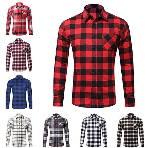 Per uomo Camicia Maglietta informale Nero Bianco Vino Rosso Blu marino Manica lunga Reticolo Collo ripiegabile Esterno Per uscire Stampa Abbigliamento Streetwear Moda Informale
Per uomo Camicia Maglietta informale Nero Bianco Vino Rosso Blu marino Manica lunga Reticolo Collo ripiegabile Esterno Per uscire Stampa Abbigliamento Streetwear Moda Informale