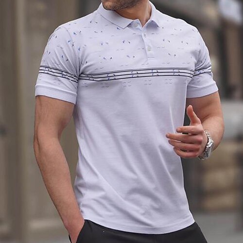 Herre POLO T-skjorte Golf skjorte Avslappet Ferie Klassisk Kortermet Mote Grunnleggende Grafisk Knapp Sommer Normal Svart Hvit Militærgrønn Kakifarget Grå POLO T-skjorte
Herre POLO T-skjorte Golf skjorte Avslappet Ferie Klassisk Kortermet Mote Grunnleggende Grafisk Knapp Sommer Normal Svart Hvit Militærgrønn Kakifarget Grå POLO T-skjorte