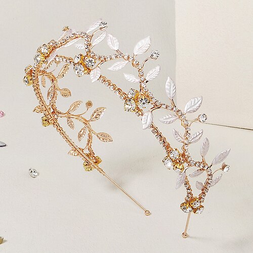 Diademi della corona Cerchietti Accessori per capelli Strass Lega Matrimonio Festa / Serata Retrò Dolce Con Cristallo / strass Più materiali Copricapo Copricapo
Diademi della corona Cerchietti Accessori per capelli Strass Lega Matrimonio Festa / Serata Retrò Dolce Con Cristallo / strass Più materiali Copricapo Copricapo