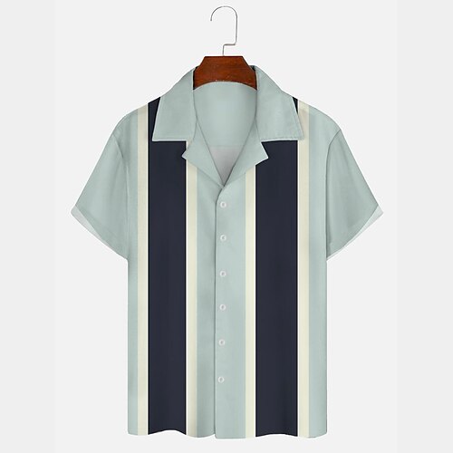 Herre Skjorte Bowling skjorte Button Up skjorte Sommer skjorte Casual skjorte Lyseblå Kortærmet Farveblok Grafiske tryk Lejrhalsbånd Daglig Ferierejse Trykt mønster Tøj Mode 1950'erne Afslappet Bekvem
Herre Skjorte Bowling skjorte Button Up skjorte Sommer skjorte Casual skjorte Lyseblå Kortærmet Farveblok Grafiske tryk Lejrhalsbånd Daglig Ferierejse Trykt mønster Tøj Mode 1950'erne Afslappet Bekvem