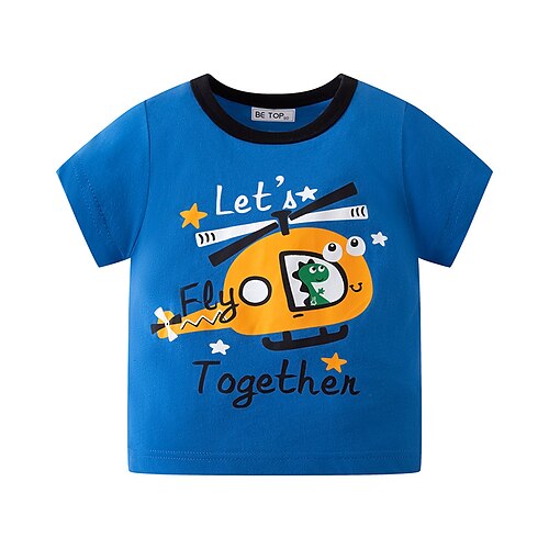 Bambino Da ragazzo maglietta Tee Cartoni animati Alfabetico Manica corta Girocollo Top bambini Informale Di tendenza Giornaliero Estate Blu 2-8 anni
Bambino Da ragazzo maglietta Tee Cartoni animati Alfabetico Manica corta Girocollo Top bambini Informale Di tendenza Giornaliero Estate Blu 2-8 anni