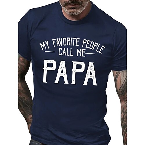 Herre T-shirt Grafiske T-shirts Cool skjorte Bogstaver Grafiske tryk Familie Rund hals Varm Stempling Gade Ferierejse Kort Ærme Trykt mønster Tøj Designer Basale Moderne Moderne
Herre T-shirt Grafiske T-shirts Cool skjorte Bogstaver Grafiske tryk Familie Rund hals Varm Stempling Gade Ferierejse Kort Ærme Trykt mønster Tøj Designer Basale Moderne Moderne