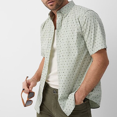Herre Skjorte Button Up skjorte Sommer skjorte Casual skjorte Blå Lilla Grøn Lysegrå Kort Ærme Grafisk Blomster og Planter Aftæpning Ferierejse I-byen-tøj Knap ned Tøj Stilfuld Moderne Moderne
Herre Skjorte Button Up skjorte Sommer skjorte Casual skjorte Blå Lilla Grøn Lysegrå Kort Ærme Grafisk Blomster og Planter Aftæpning Ferierejse I-byen-tøj Knap ned Tøj Stilfuld Moderne Moderne