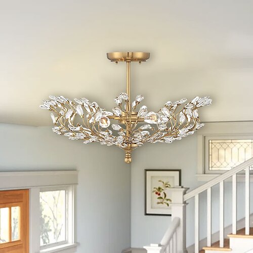 loftslampe semi flush mount armatur messing vinstokke 50 cm bred med klare perler til soveværelse køkken stue gang badeværelse
loftslampe semi flush mount armatur messing vinstokke 50 cm bred med klare perler til soveværelse køkken stue gang badeværelse